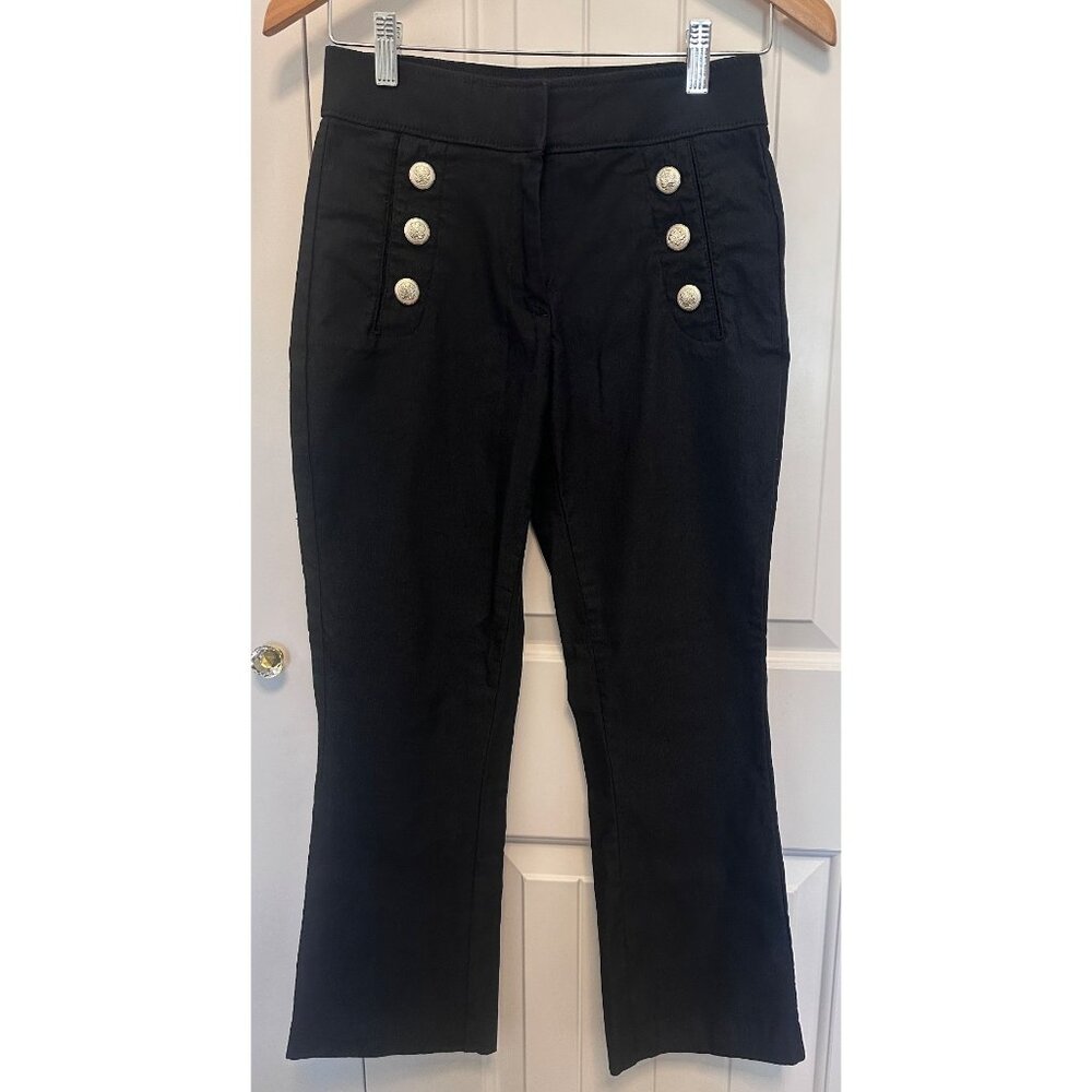 Haver & Blair London Black Sailor EuroGirl Trouser Pants Size XS